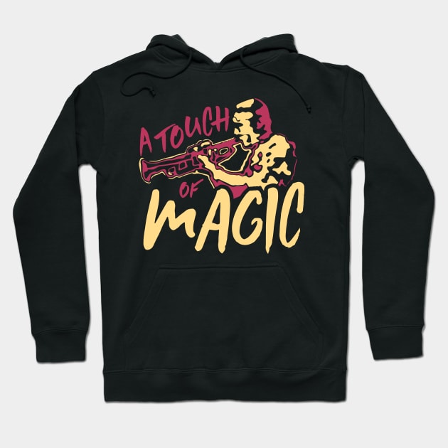 A Touch of Magic - Trumpet Player Hoodie by jazzworldquest